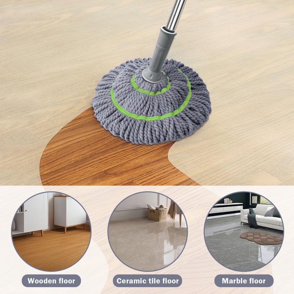 Microfiber Twist Mop Cleaning Accessories