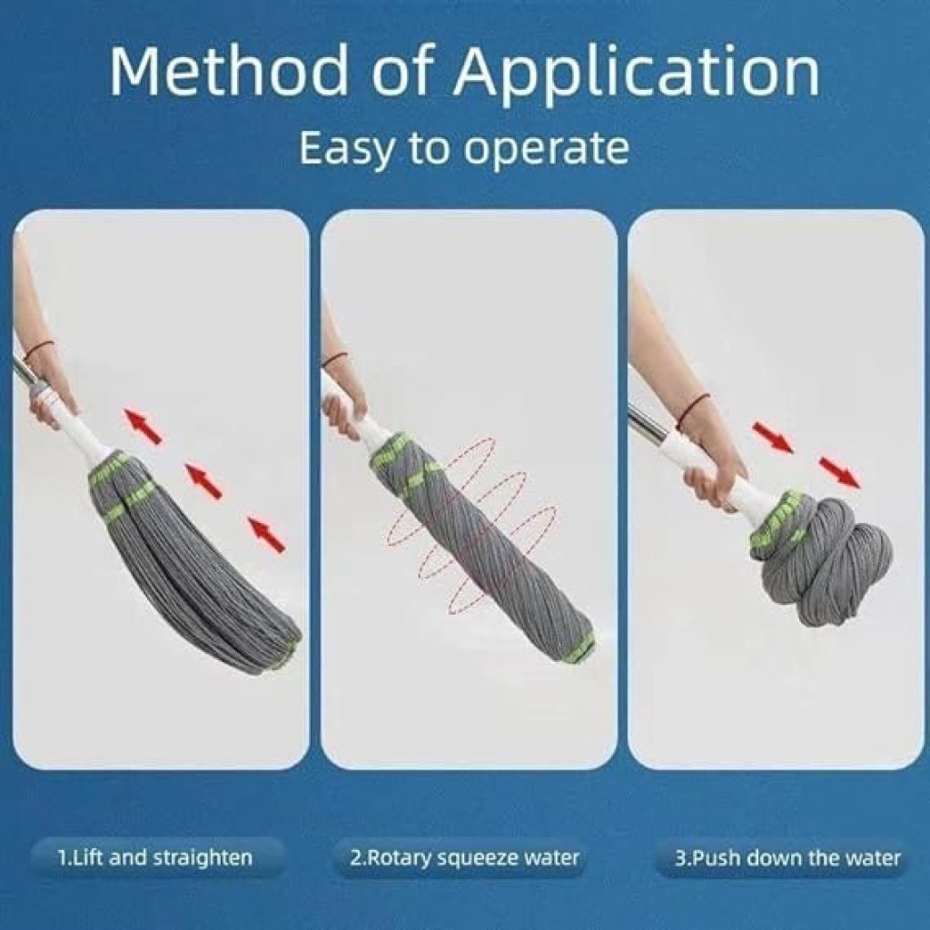 Microfiber Twist Mop Cleaning Accessories